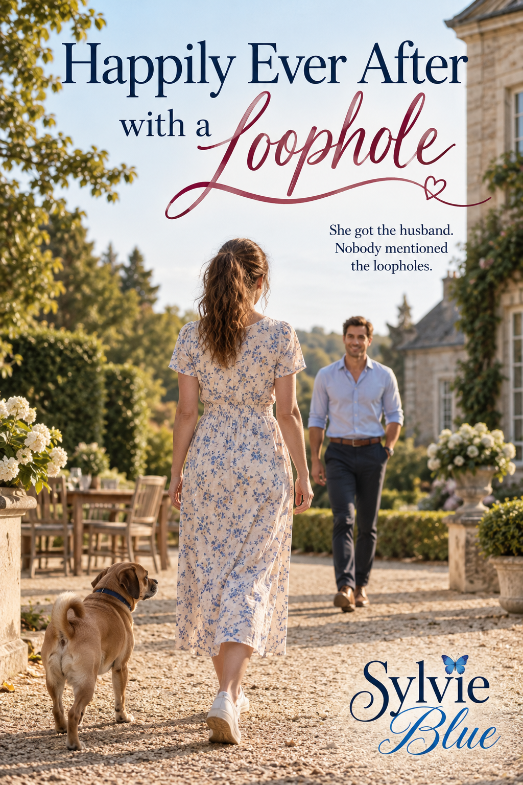 Book cover for Happily Ever After with a Loophole by Sylvie Blue.